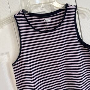 *LIKE NEW* Old Navy Women's Navy & Lavendar Tank Top - M